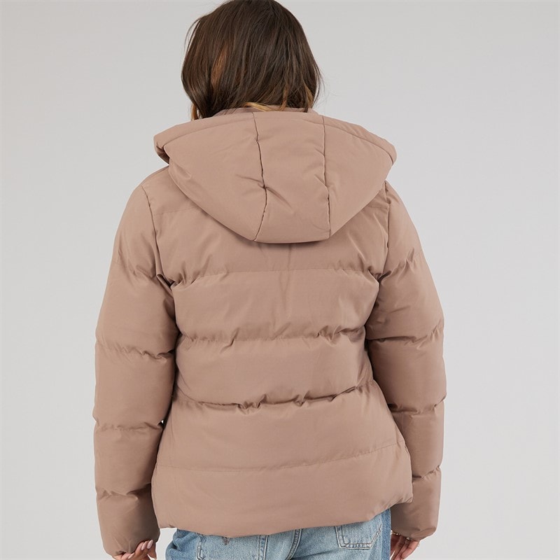 Bench Dames Korte Puffer Jas Light Brown - Afbeelding 2