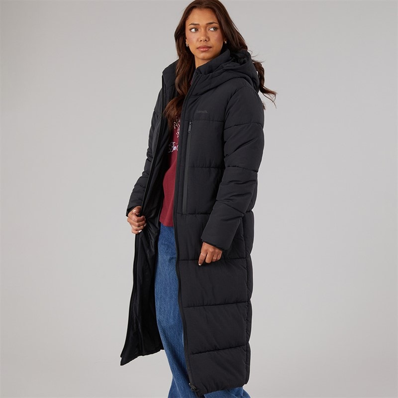 Bench Manteau d'hiver matelassé long Femme Cendrillon Noir - Image 1