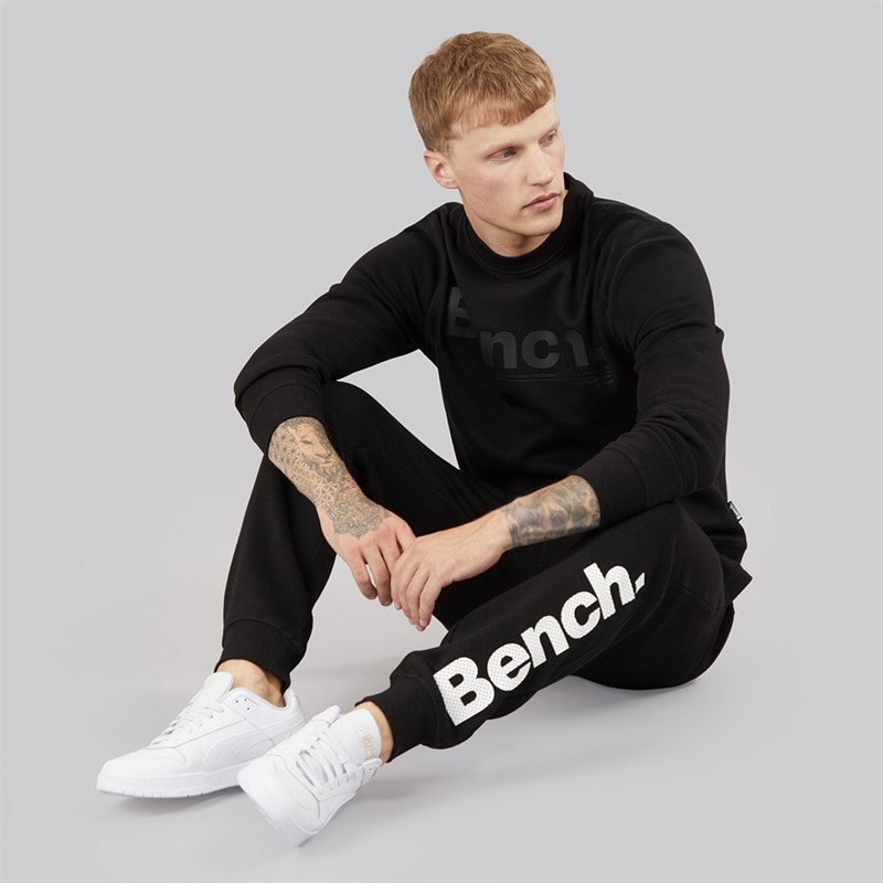 Bench Pantalon de jogging en Polaire Cornbrook Homme Noir - Image 3