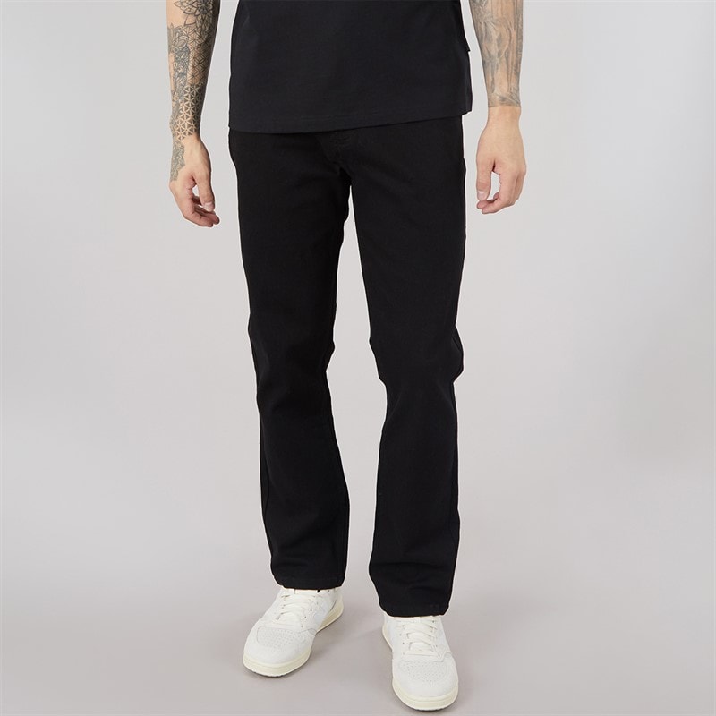 Bench Herren Sartus Straight Jeans Schwarz