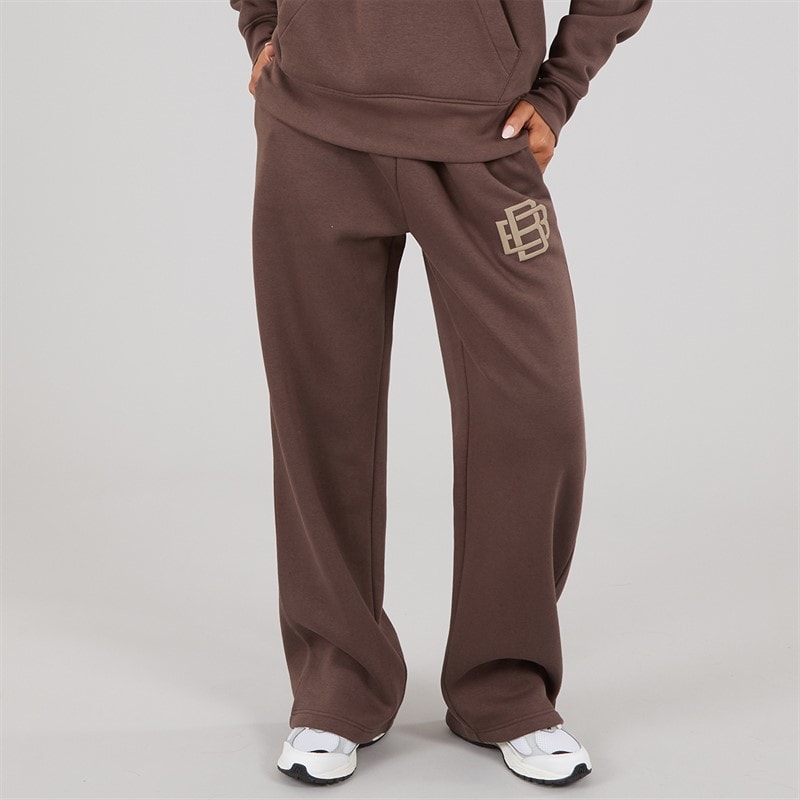 Bench Damen Vella Weites Bein Jogginghose Coffee - Bild 1