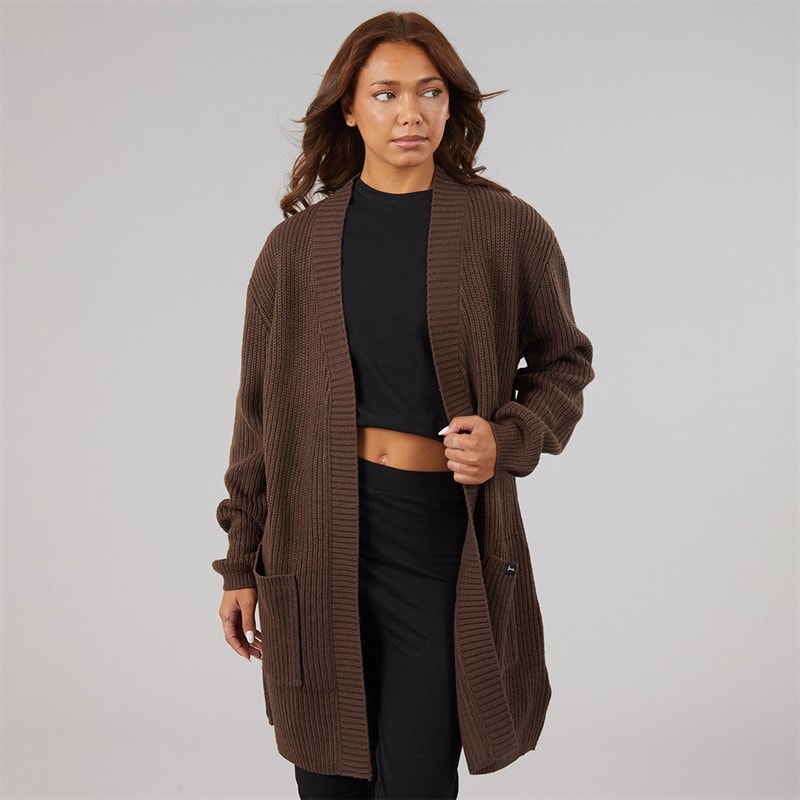 Bench Damen Asteria Strickjacke Coffee - Bild 1