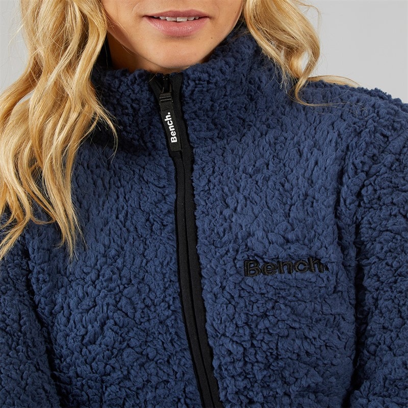 Bench Veste en Polaire Sherpa Femme marine - Image 3