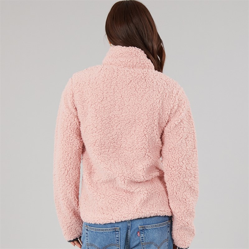 Bench Veste en Polaire Sherpa Femme Rose - Image 2
