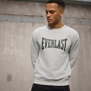 Everlast Sweatshirt Heren Iconic Maximized Lichtgrijs Mel