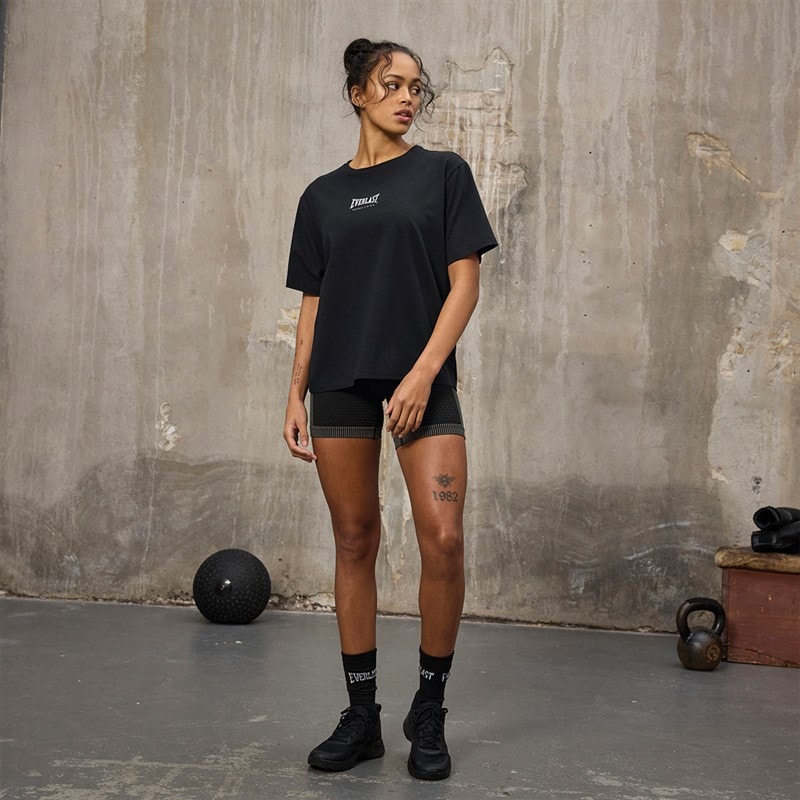 Everlast T-Shirt Schwarz Damen - Bild 4