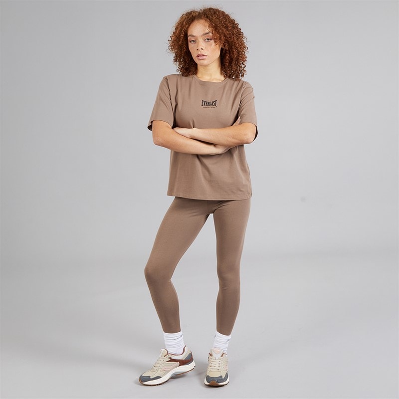 Everlast T-shirt Dames Fossil - Afbeelding 4