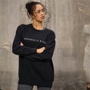 Everlast Luźna bluza z okrągłym dekoltem dla niej kolor Black Beauty