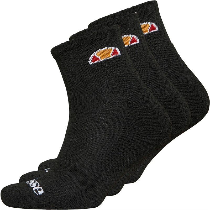 Ellesse Unisex Enkelsokken Zwart