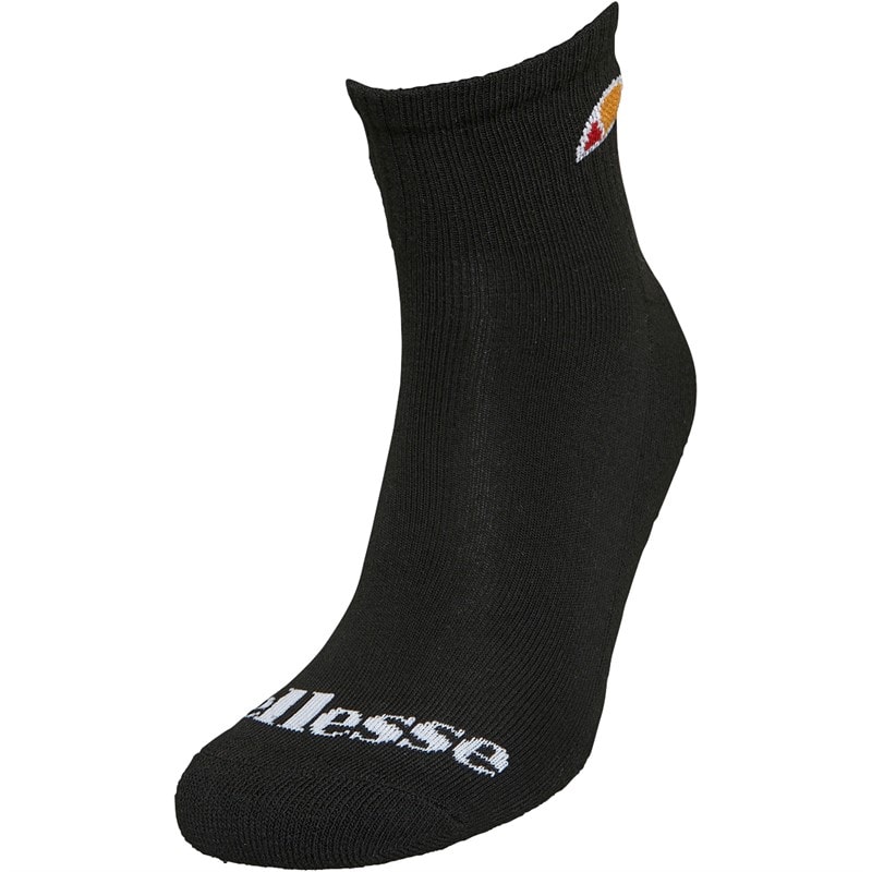 Ellesse Unisex Enkelsokken Zwart - Afbeelding 2