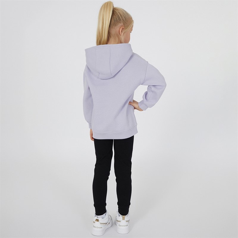 Ellesse Ensemble Hoodie et Leggings Liliana Logo Fille Lilas/Noir - Image 2