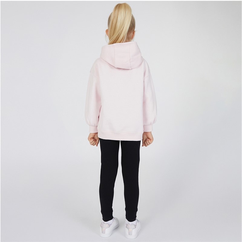 Ellesse Hoodie en Leggings Set Meisjes Anya Logo Roze/Zwart - Afbeelding 2