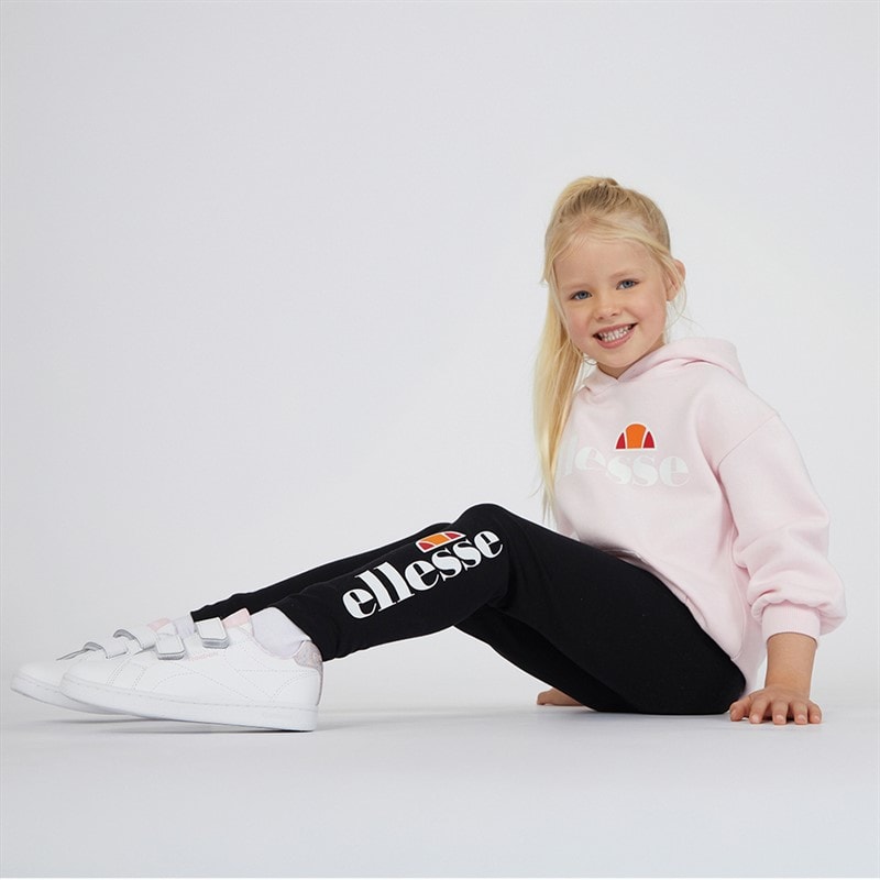 Ellesse Hoodie en Leggings Set Meisjes Anya Logo Roze/Zwart - Afbeelding 4