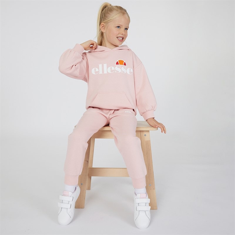 Ellesse Hoodie en Joggingbroek Set voor Meisjes Jessica Logo Roze - Afbeelding 4