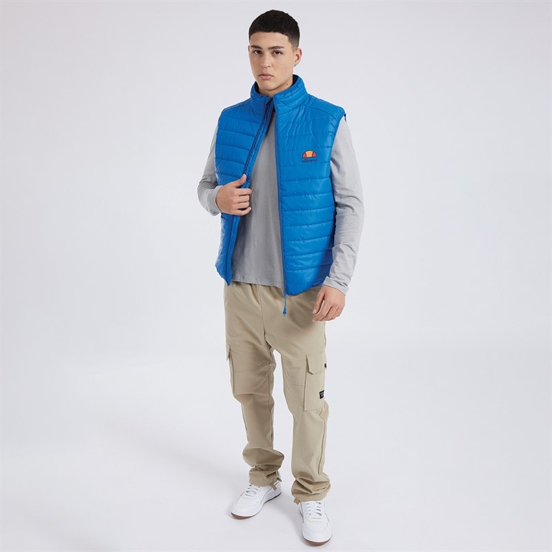 Ellesse Heren Portina Bodywarmers Blauw - Afbeelding 4