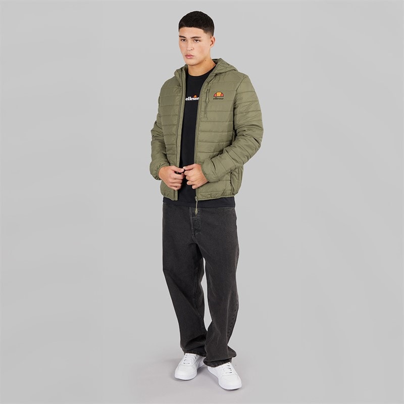 Ellesse Padded jacket dla niego kolor khaki – zdjęcie  4