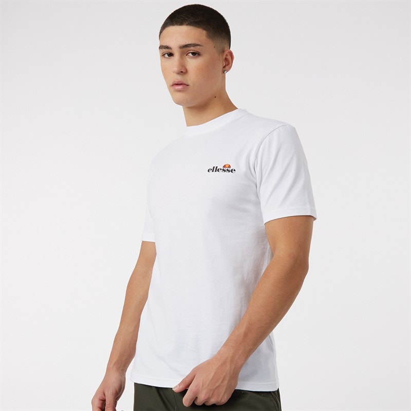 Ellesse T-shirt met Benzina Heritage ruglogo Wit heren - Afbeelding 2