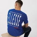 Ellesse T-shirt Retanna Homme avec logo au dos Bleu royal