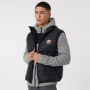 Ellesse Heren Portina Bodywarmers Zwart