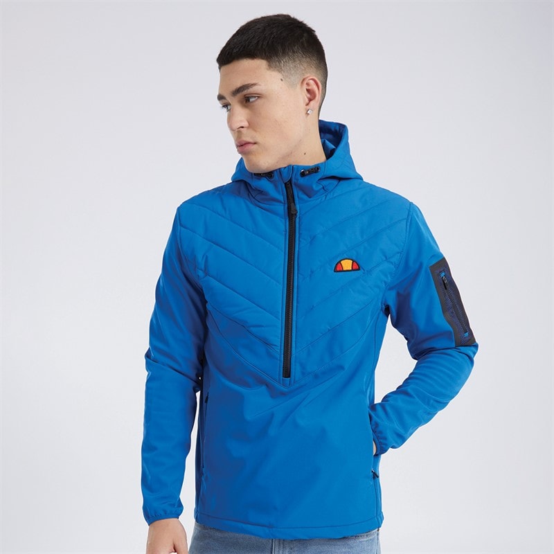 Ellesse Heren Angiolo Hybrid Lichtgewicht Jassen Blauw - Afbeelding 5