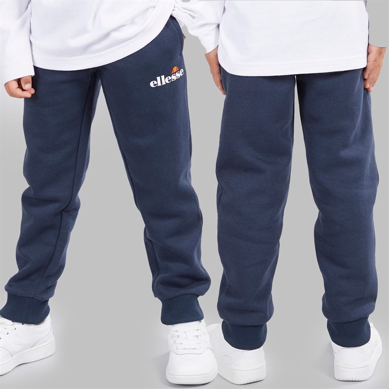 Ellesse Jongens Harrison Hoodie T Shirt En Joggingbroek Set Blauw / Wit - Afbeelding 3
