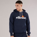 Ellesse Heren Morristown Hoodie Navy