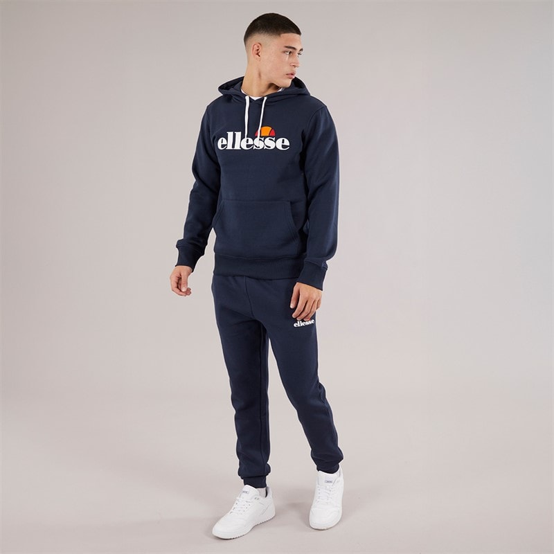 Ellesse Heren Morristown Hoodie Navy - Afbeelding 3