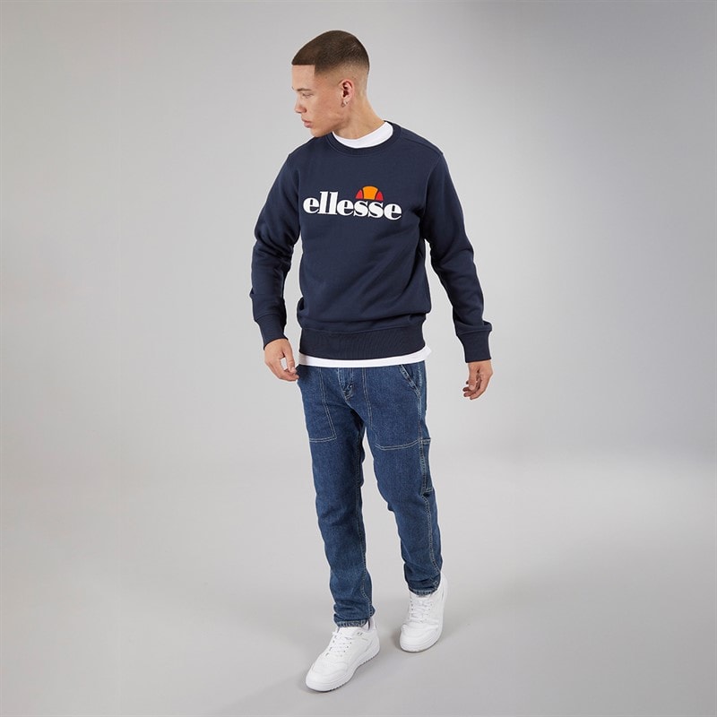 Ellesse Heren Sikanni Sweatshirt Navy - Afbeelding 3