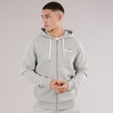 Ellesse Klemerio bluza z kapturem rozpinana na zamek dla niego kolor Light Grey Marl