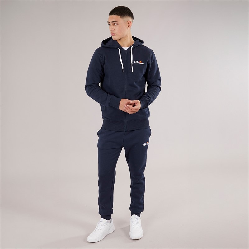 Ellesse Heren Klemerio Volledige Rits Hoodie Navy - Afbeelding 4