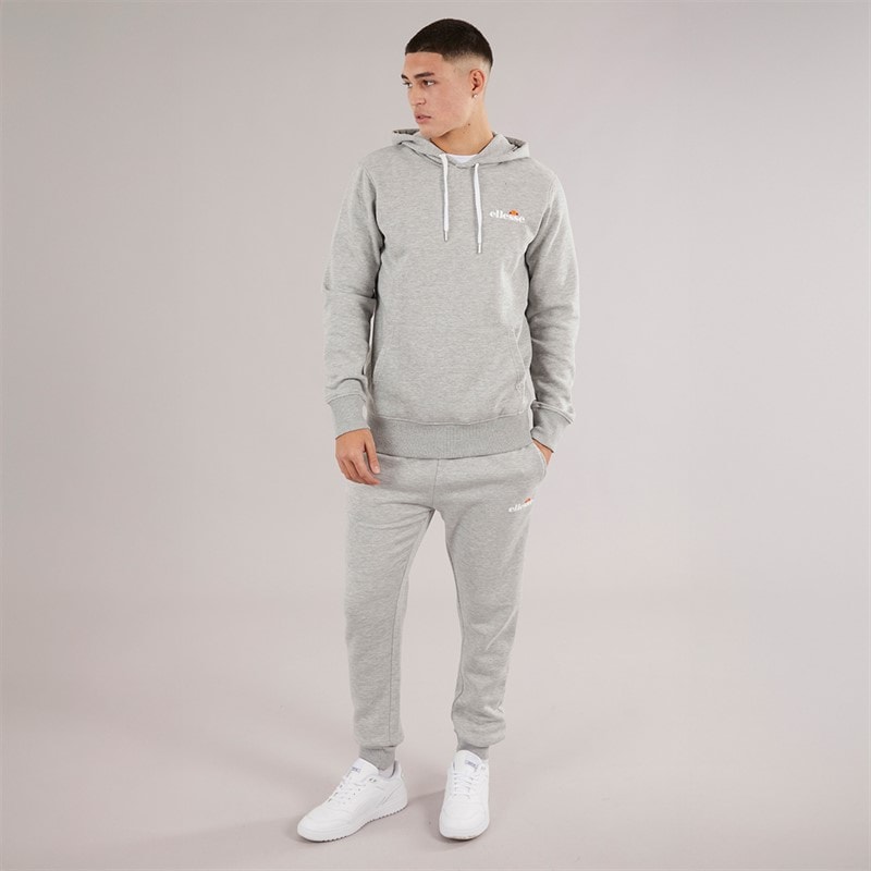 Ellesse Heren Giffone Hoodie Light Grey Marl - Afbeelding 3