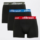 Ellesse Heren Drie Pak Boxer Trunks Blauw / Rood / Khaki