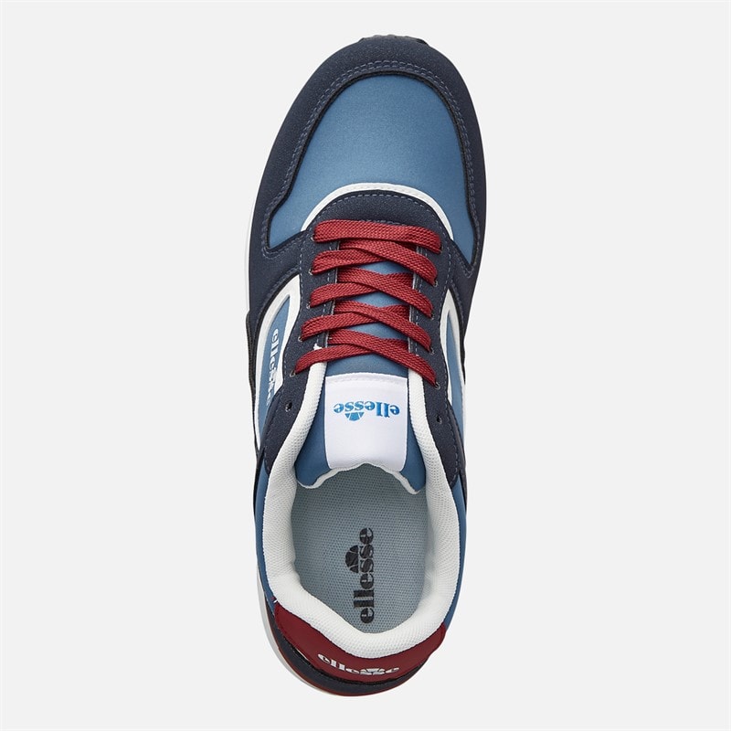 Ellesse Harvey Dante 001 sneakersy dla niego kolor Navy/Czerwony – zdjęcie  4