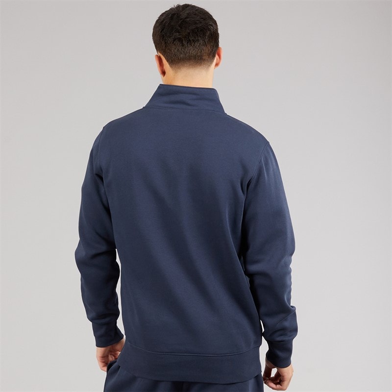Ellesse Herren Benevento 1/4 Zip Sweatshirt Navy - Bild 2