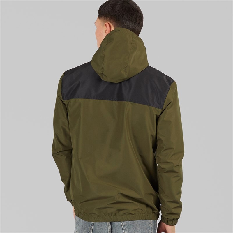 Ellesse Heren Chilte Windrunner Jas Khaki - Afbeelding 2