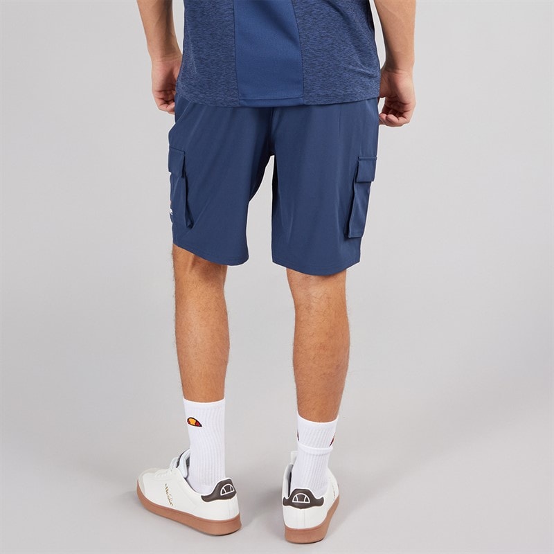 Ellesse Heren Cafaro 2 Cargo Shorts Navy - Afbeelding 2