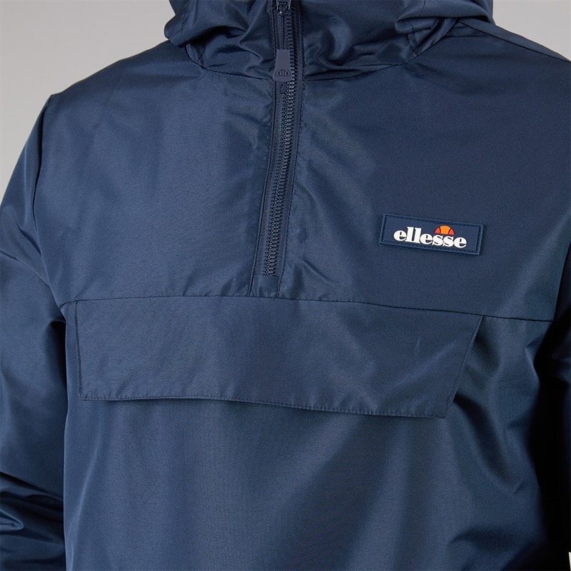 Ellesse Heren Callum Anorak Jas Navy - Afbeelding 3