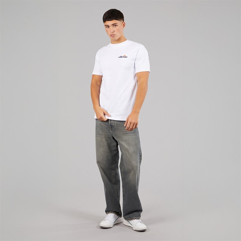 Ellesse T-shirt Georgio avec logo au dos Homme Blanc - Image 4