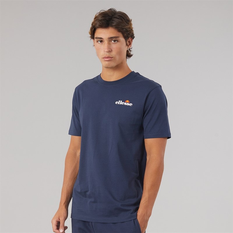 Ellesse Heren Georgio Back Logo T-Shirt Navy - Afbeelding 2