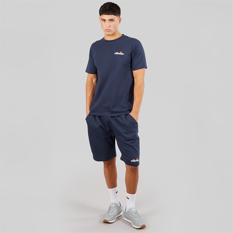 Ellesse Heren Georgio Back Logo T-Shirt Navy - Afbeelding 4