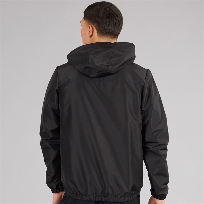 Ellesse Heren Callum Anorak Jas Zwart - Afbeelding 2