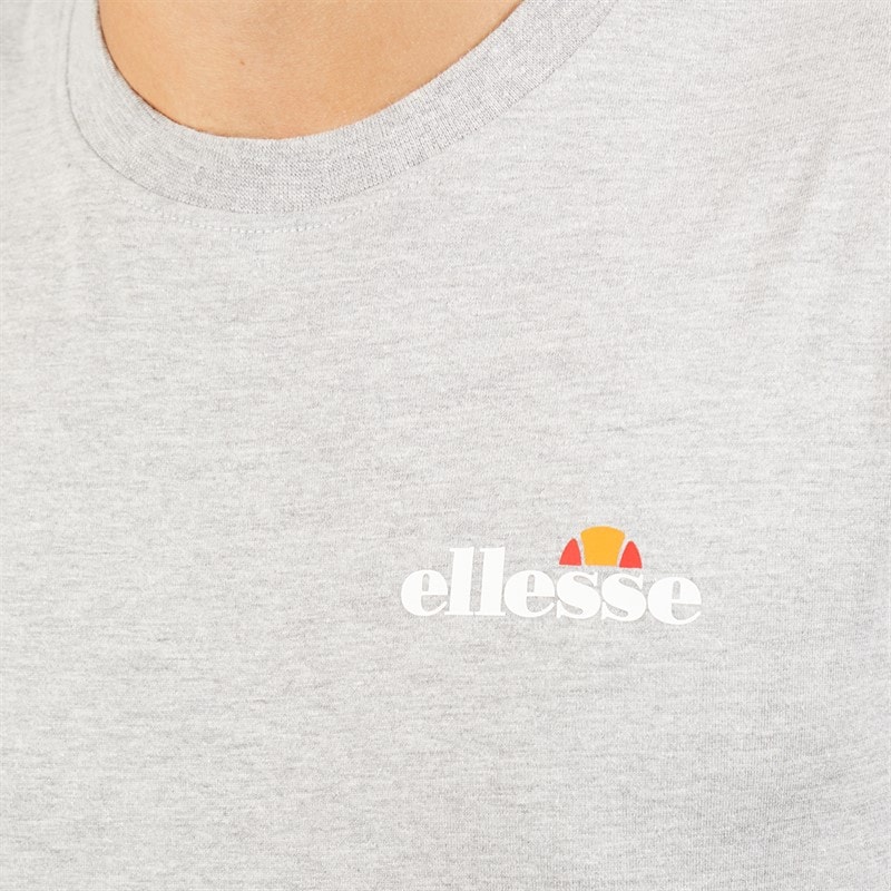 Ellesse T-shirt Georgio avec logo au dos Homme Grey Marl - Image 3