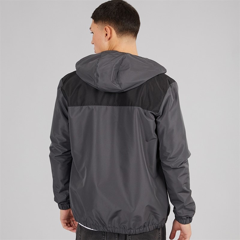 Ellesse Heren Chilte Windrunner Jas Dark Grey - Afbeelding 2