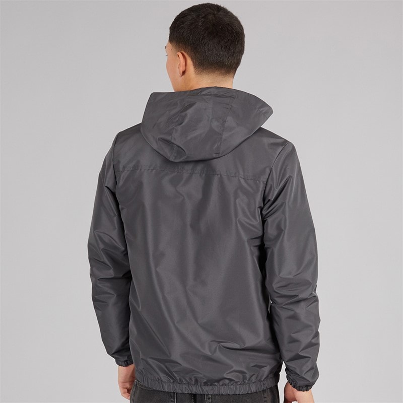 Ellesse Heren Callum Anorak Jas Dark Grey - Afbeelding 2
