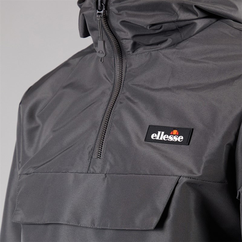 Ellesse Heren Callum Anorak Jas Dark Grey - Afbeelding 5