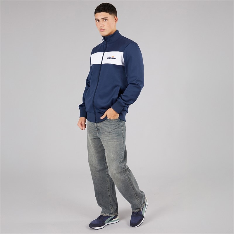 Ellesse Tacha Track Top dla niego kolor Navy – zdjęcie  4