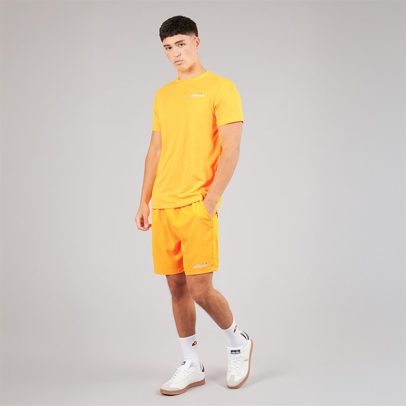 Ellesse Herren Beveth 7 Zoll Laufshorts Orange - Bild 3
