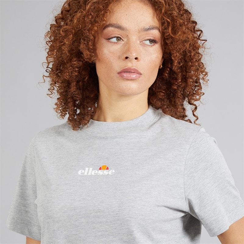 Ellesse T-shirt Svetta 2 Femme Light Grey Marl - Image 3