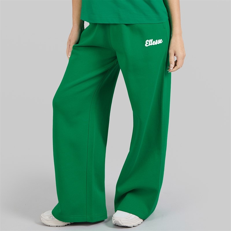 Ellesse Dames Rochella Wijde Pijp Sweatbroek Groen