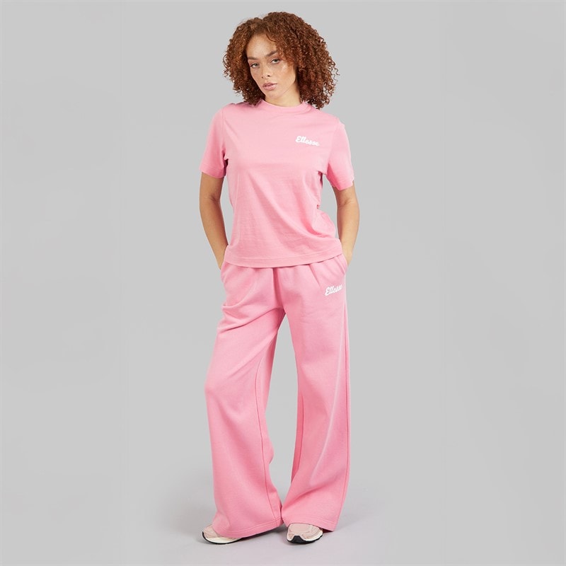 Ellesse Pantalon de jogging large Femme Rochella Bright Pink - Image 4